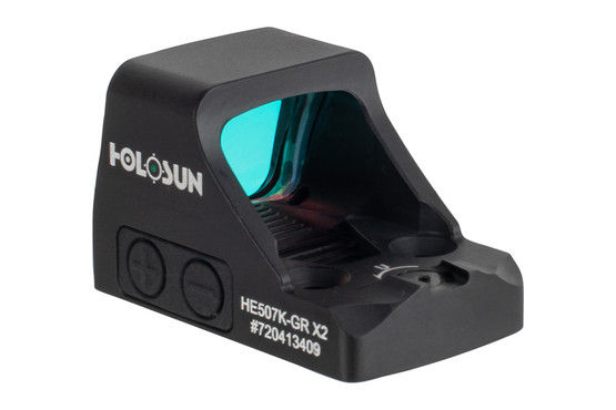 Holosun HS507KX2 green dot sight features shake awake technology